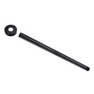 400mm Ceiling Shower Arm Round Black Stainless Steel - NZHomeware