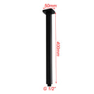 400mm Square Nero Black Ceiling Shower Arm - NZHomeware