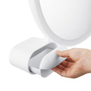 450mm Cat Ear Vanity Tabletop 3 Colors Light Strip Touch LED Mirror Makeup Mirror White - NZHomeware