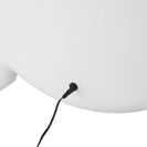 450mm Cat Ear Vanity Tabletop 3 Colors Light Strip Touch LED Mirror Makeup Mirror White - NZHomeware