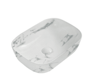 455*325*135mm Rectangle Carrara White Above Counter Basin | Ceramic Wash Basin NZ - NZHomeware