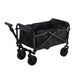 45L Heavy - Duty Foldable Wagon Cart with Sand Wheels & Adjustable Handle Portable Collapsible Trolley for Camping, Beach Garden & Shopping - NZHomeware