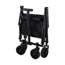 45L Heavy - Duty Foldable Wagon Cart with Sand Wheels & Adjustable Handle Portable Collapsible Trolley for Camping, Beach Garden & Shopping - NZHomeware