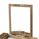 5 - Layer Wood Jewelry Box with Mirror and Drawers for Women - Organize and Store Necklaces, Earrings, Rings, and Bracelets with Ease - NZHomeware