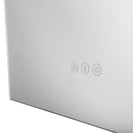 500x900mm Arched LED Wall Mirror with Bluetooth Speaker Dimister Touch Switch 3 Colours Lighting - NZHomeware