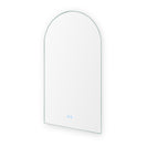500x900mm Arched LED Wall Mirror with Bluetooth Speaker Dimister Touch Switch 3 Colours Lighting - NZHomeware