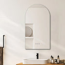 500x900mm Arched LED Wall Mirror with Motion Sensor Auto On Demister Touch Sensor Switch - NZHomeware