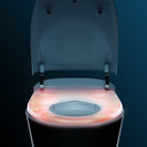 508x381x151mm Electric Intelligent Toilet Cover Seat with Self Hygiene and Instant Heating for toilet - NZHomeware