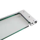 520mm Chrome Glass Shelf | Wall - Mounted Bathroom Storage with 304 Stainless Steel Bracket NZ - NZHomeware