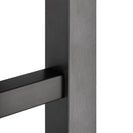 530Hx600Wx120Dmm Gunmetal Grey Electric Heated Towel Rack 5 Bars - NZHomeware