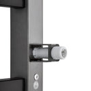 530Hx600Wx120Dmm Gunmetal Grey Electric Heated Towel Rack 5 Bars - NZHomeware