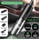 5500PA Cordless Mini Handheld Home Car Vacuum Cleaner Portable Auto Wireless Duster - NZHomeware