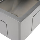 590x440x205mm 1.2mm Handmade Round Corners Double Bowls Top / Undermounted / Flush Mounted Kitchen Sink With Overflow - NZHomeware