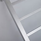 600Hx850Wx120D Square Chrome Electric Heated Towel Rack 6 Bars - NZHomeware