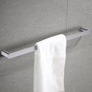 600mm Brushed Nickel Single Towel Rail Stainless Steel 304 Wall Mounted - NZHomeware
