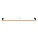 600mm Esperia Black & Rose Gold Single Towel Rail Stainless Steel 304 Wall Mounted - NZHomeware