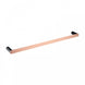 600mm Esperia Black & Rose Gold Single Towel Rail Stainless Steel 304 Wall Mounted - NZHomeware