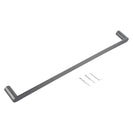 600mm Gunmetal Grey Single Towel Rail Stainless Steel 304 Wall Mounted - NZHomeware