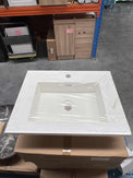 600mm Slim Polymarble Basin Vanity Top Only - NZHomeware