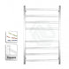 600Wx1000Hx120D 8 Square Bar Satin Finish Heated Towel Rail - NZHomeware