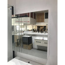 600x150x750mm Plywood 2 - Door White Mirror Cabinet - NZHomeware