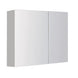 600x150x750mm Plywood 2 - Door White Mirror Cabinet - NZHomeware