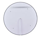600x600x40mm Round Bathroom LED Mirror With Motion Sensor Auto On Demister Touch Sensor Switch Wall Mounted - NZHomeware