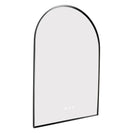 600x900mm Backlit Gunmetal Grey Frame Arched LED Wall Mirror Motion Sensor Switch - NZHomeware