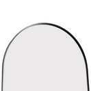 600x900mm Backlit Gunmetal Grey Frame Arched LED Wall Mirror Motion Sensor Switch - NZHomeware