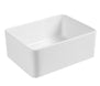 610*460*255mm Ceramic Butler Sink Single Bowl Farmhouse Kitchen Laundry Sink Apron Front - NZHomeware