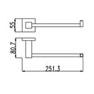 6300 Chrome Bathroom Accessories Package - NZHomeware