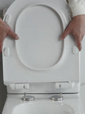 645x370x815mm Rimless Whirlpool FlushToilet Suite Back To Wall Two Piece Toilets Suite - NZHomeware