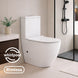 645x370x815mm Rimless Whirlpool FlushToilet Suite Back To Wall Two Piece Toilets Suite - NZHomeware