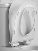 645x370x815mm Rimless Whirlpool FlushToilet Suite Back To Wall Two Piece Toilets Suite - NZHomeware
