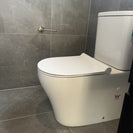 665x360x840mm Whirlpool Silent High End Back To Wall Ceramic Toilet Suite - NZHomeware