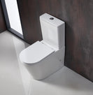 670x360x850mm Bathroom Whirlpool Silent Comfort Height Back To Wall White Ceramic Toilet Suite - NZHomeware