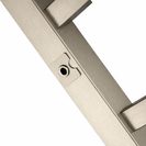 674Hx620W Brushed Nickel Electric Heated Towel Rack 6 Bars - NZHomeware