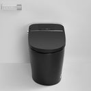 690x395x490mm One Piece Intelligent Electric Smart Toilet Automatic Instant Heating Matt Black - NZHomeware