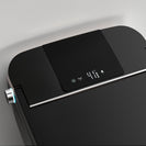 690x395x490mm One Piece Intelligent Electric Smart Toilet Automatic Instant Heating Matt Black - NZHomeware