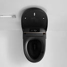690x395x490mm One Piece Intelligent Electric Smart Toilet Automatic Instant Heating Matt Black - NZHomeware