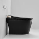 690x395x490mm One Piece Intelligent Electric Smart Toilet Automatic Instant Heating Matt Black - NZHomeware