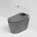 690x395x490mm One Piece Intelligent Electric Smart Toilet Automatic Instant Heating Matt Grey - NZHomeware