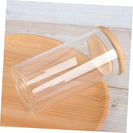 6PCs Airtight Glass Preserving Jars Lids Food Tea Coffee Bean Storage Containers - NZHomeware