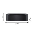 7 - Color Light Flame Aroma Diffuser | 150ml Ultrasonic Essential Oil Diffuser with Timer Black NZ - NZHomeware
