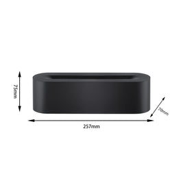 7 - Color Light Flame Aroma Diffuser | 150ml Ultrasonic Essential Oil Diffuser with Timer Black NZ - NZHomeware