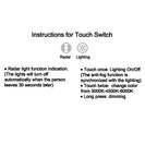 700mm Round LED Wall Mirror with Motion Sensor Auto On Dimister Touch Switch 3 Colours Lighting on 20mm Rim - NZHomeware