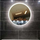 700mm Round LED Wall Mirror with Motion Sensor Auto On Dimister Touch Switch 3 Colours Lighting on 20mm Rim - NZHomeware