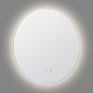 700x700mm Round LED Mirror with Motion Sensor Auto On Demister Backlit Touch Switch 3 Colours Lighting Frameless - NZHomeware