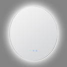 700x700mm Round LED Mirror with Motion Sensor Auto On Demister Backlit Touch Switch 3 Colours Lighting Frameless - NZHomeware