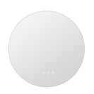 700x700mm Round LED Mirror with Motion Sensor Auto On Demister Backlit Touch Switch 3 Colours Lighting Frameless - NZHomeware